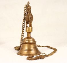 Handcrafted Traditional Hanging Temple Bell Made of Bell Metal