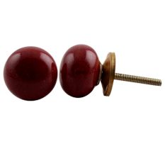 Cherry Small Flat Knob (1)