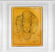 Paper Print of Lord Brahma, Vishnu and Mahesh for Prayer Room