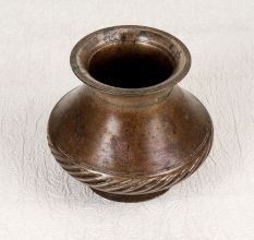 Handmade South Indian Holy Water Pot Made of Finest Brass
