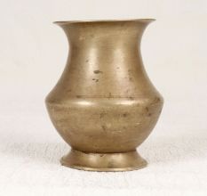 Vintage Brown Handmade Holy Water Pot Made of Brass