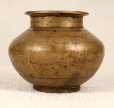 Vintage High-Quality Brass Water Pot Lota for Prayer Room