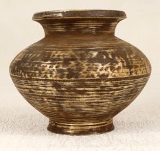 Traditional Premium Brass Holy Water Pot for Hindu Rituals