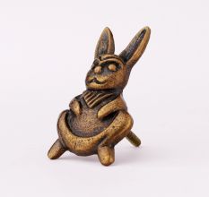 Modern Antique Rabbit Premium Iron Wall Hook in Set of 3