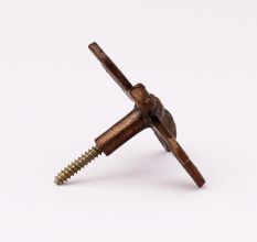 Modern Handmade Antique Honey Bee Iron Wall Hooks-3 Pieces