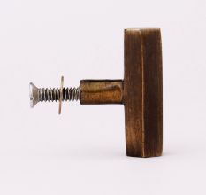 Modern Antique Hexa Gilli Iron Wall Hooks-3 Pieces