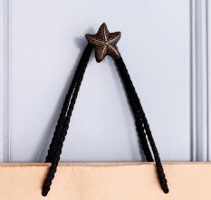 Modern Antique Starfish Iron Wall Hooks-3 Pieces