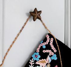 Modern Antique Starfish Iron Wall Hooks-3 Pieces