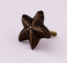 Modern Antique Starfish Iron Wall Hooks-3 Pieces