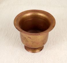 Vintage High-Quality Brass Holy Kumkum Cup Bowl for Rituals