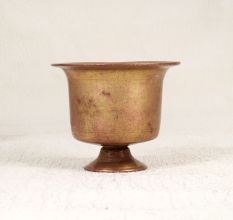 Vintage High-Quality Brass Holy Kumkum Cup Bowl for Rituals