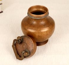 Indian Traditional Holy Brass Ganga Jali for Home Decoration