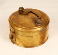 Antique Brown Handmade Jewelry Box Made of Finest Brass