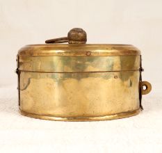 Antique Brown Handmade Jewelry Box Made of Finest Brass