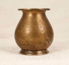 Handcrafted South Indian Holy Water Pot Made of Finest Brass