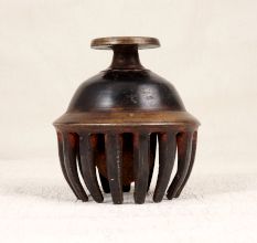 Vintage Handmade Bell Metal Elephant Bell in Dark Finish