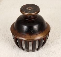 Vintage Handmade Bell Metal Elephant Bell in Dark Finish