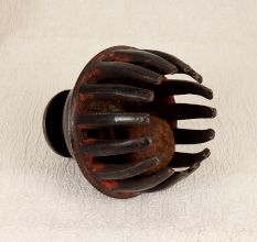 Vintage Handmade Bell Metal Elephant Bell in Dark Finish