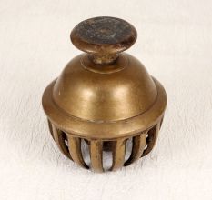 Brown Finish Finest Bell Metal Elephant Bell for Vintage Collection