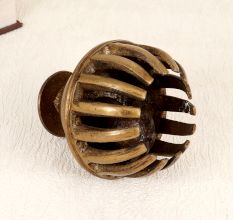 Brown Finish Finest Bell Metal Elephant Bell for Vintage Collection