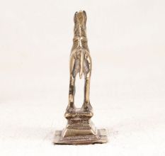 Indian Handmade Brass Horse Statue from West India