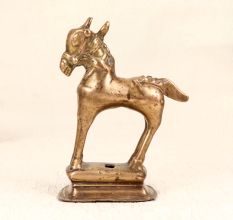 High-Quality Brass Horse Statue for Vintage Collection