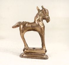 High-Quality Brass Horse Statue for Vintage Collection