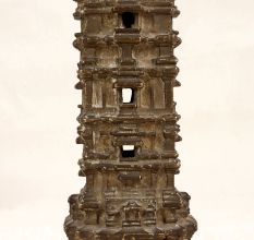 South Indian Brass Long Temple Statue for Home Decor