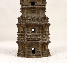 South Indian Brass Long Temple Statue for Home Decor