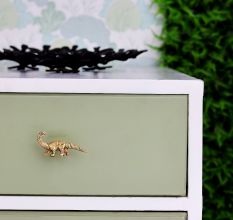 Golden Dinosaur Aluminium Cabinet Knobs