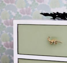 Golden Dinosaur Aluminium Cabinet Knobs