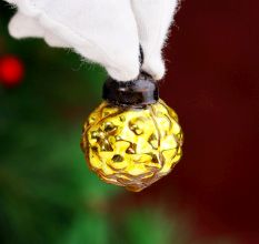 Round Christmas Ornaments For Tree Decoration