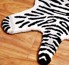 Tiger Rug Hand Tufted Decorative Woolen Rug
