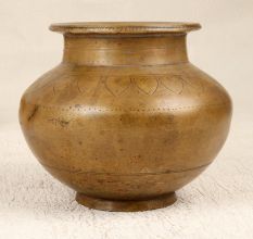 Handmade High-Quality Brass Water Pot Lota for Decoration