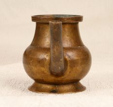 Brass Holy Water Pot with Spout for Prayer and Home Decor