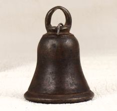 Handmade Brown Finish Temple Bell Made of Finest Bell Metal