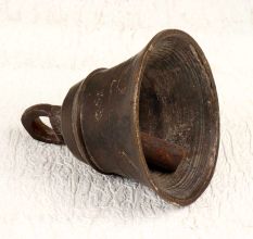 Vintage Handmade Bell Metal Temple Bell for Prayer Room