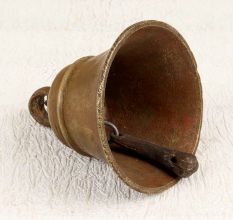 Handcrafted Traditional Bell with Loop Made of Bell Metal