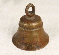 Handcrafted Traditional Bell with Loop Made of Bell Metal