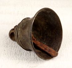 Traditional Indian Bell Metal Temple Bell from Himachal Region