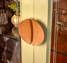 Unique Natural Wooden Door Large Handles (1Pair) (6 Inches)
