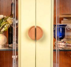 Natural Wooden Drawer Handles (Small Size) Pack of 1 Pair (3 Inch)