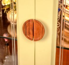 Decorative Wooden Door Handles(medium size) (4 Inches)