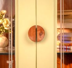 Handcrafted Wooden Door Handles(small size) (3 Inches)