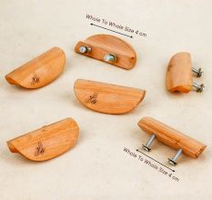 Decorative Wooden Bee Drawer Handles (Small Size)(3 Inches))