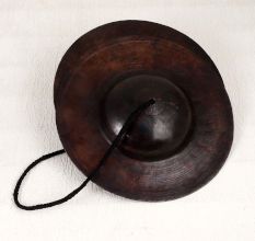 Handcrafted Copper Manjeera Cymbals Musical Instrument for Prayer