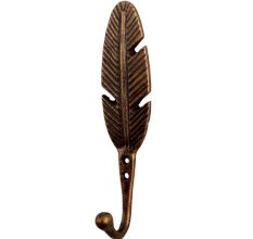 Modern Big Feather Iron Wall Hook