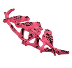 Modern Distressed Birds Iron Wall Hook
