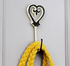 Iron Heart Decorative Wall Hook