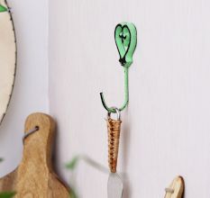 Iron Heart Decorative Wall Hook